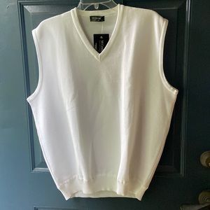 St. Croix White Men’s Vest - size L